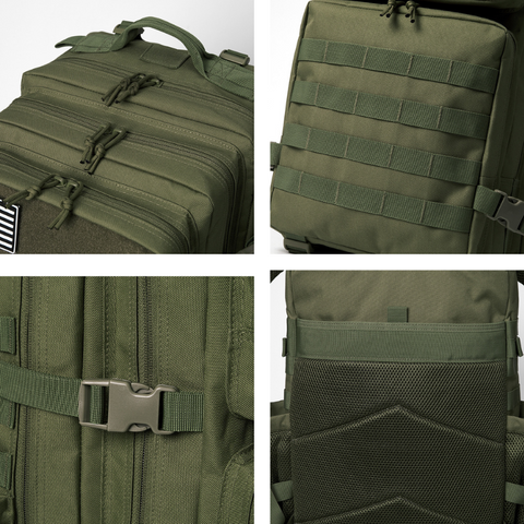 detail SAC CROSSFIT MILITAIRE TACTIQUE 50L "OPS"