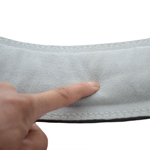 Ceinture Lombaire de Musculation en Cuir marron avec rembourrage